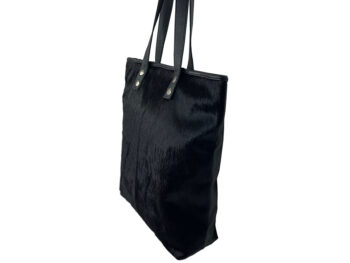 Belle Couleur - Belle Black Cowhide Bag