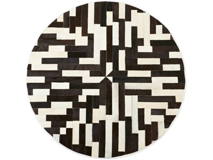 ’Circulaire’, our range of statement, meticulously handcrafted round cowhide rugs