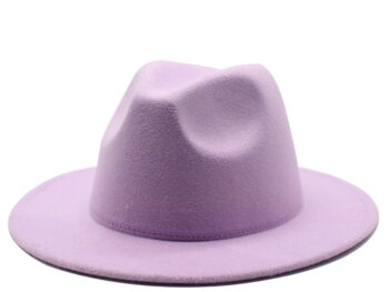 Belle Couleur - Lilac Fedora Hat