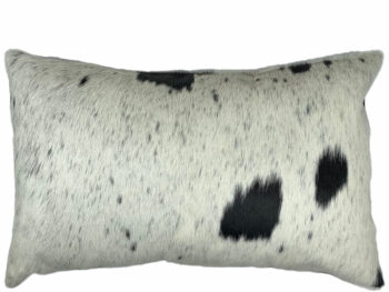 Belle Couleur - Rectangle Black and White Cowhide Cushion