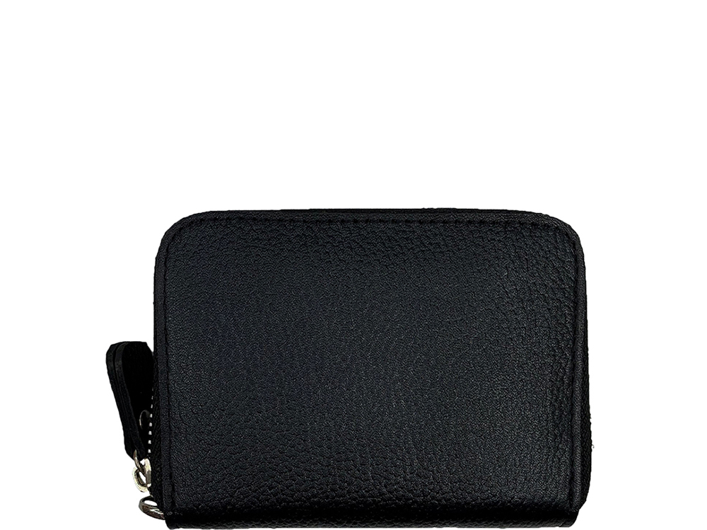 Belle Couleur - Elle Black Leather Wallet