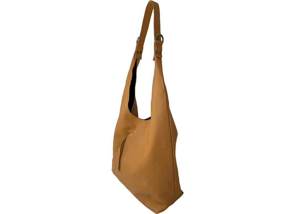 Belle Couleur - Sofie Tan Leather Bag