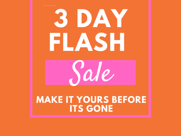Flash Sale! 20% OFF Storewide!